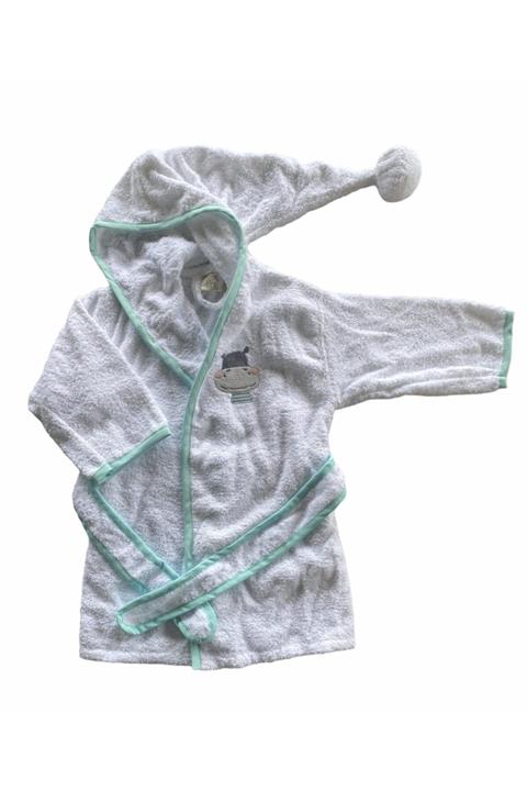 Tinyroom Ponponlu Bornoz & Havlu Kese / Mınt