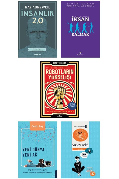 Betonsu Tasarım Insanlık 2.0 + Dijital Gelecekte Insan Kalmak + Robotların Yükselişi + Yapay Zeka Cem Say