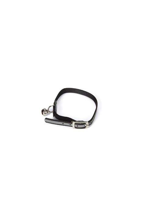 HİLALSHOP Beeztees Reflektör Kedi Boyun Tasması 31cm Siyah