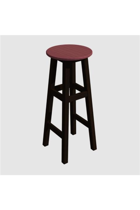 Arbre Döner Tabure 80 Cm - Siyah Iskelet- Tabla Renk Seçenekli