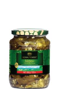 Kemal Kükrer Jalapeno Biber Dilimli 650 gr