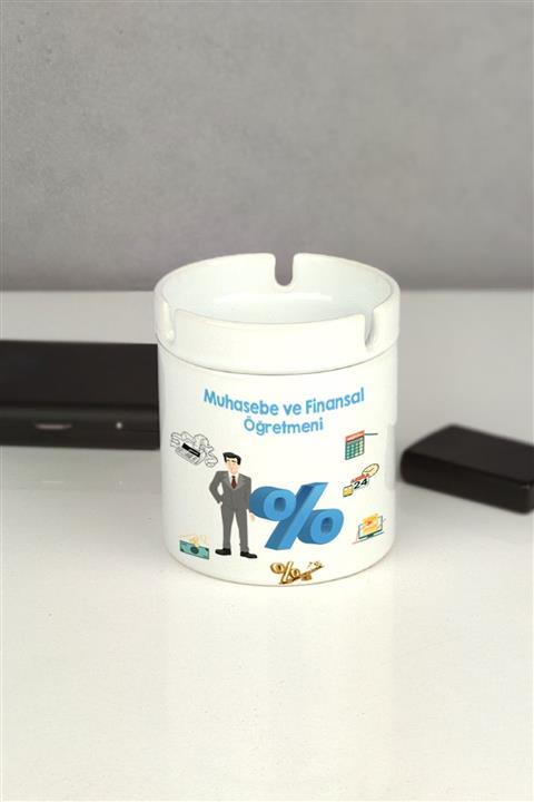 Hediyelen Muhasebe Ve Finansal Öğretmeni Kokusuz Küllük