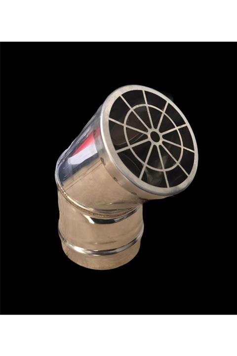 KESSELTEKNİK Radyant Baca 100 Çap 316l Kalite Paslanmaz Çelik 3 Metrelik Tam Set