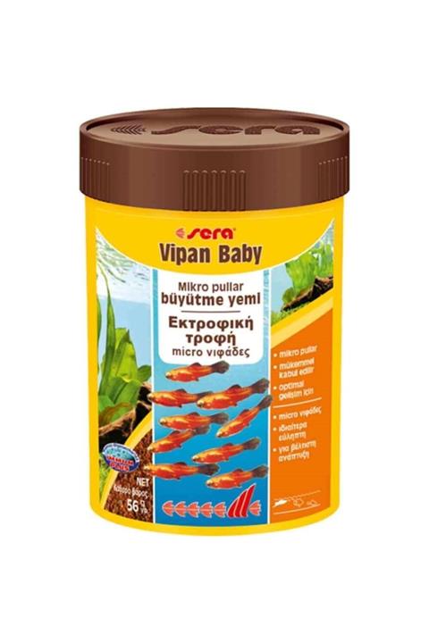 SERA Vipan Baby Yavru Balık Büyütme Yemi 100 Ml