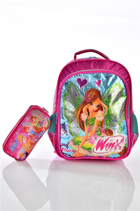 winx 63292 Kanatlı Okul Sırt Çantası Kalemlikli Set
