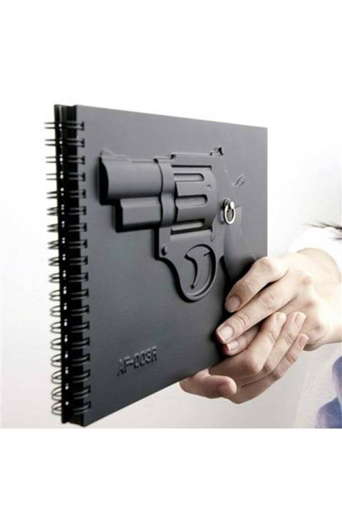 yakpen Not Defteri Tabanca Şeklinnde