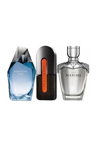 AVON Maxime 75 Ml Erkek Edt+ Perceive Soul 100 Ml Erkek Edt+ Fullspeed 75 Ml Erkek Edt