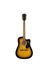 FENDER Fa-125ce Dreadnought Ceviz Klavye Sunburst Elektro Akustik Gitar 0971113532