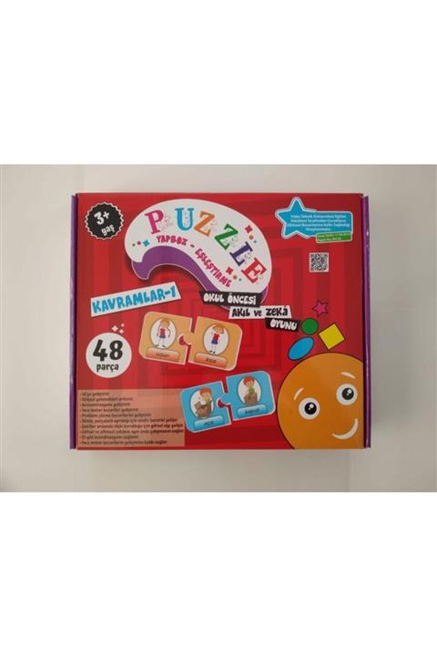 Beceri Dünyası KAVRAMLAR 1  OKUL ÖNCESİ AKIL ZEKA OYUNU PUZZLE