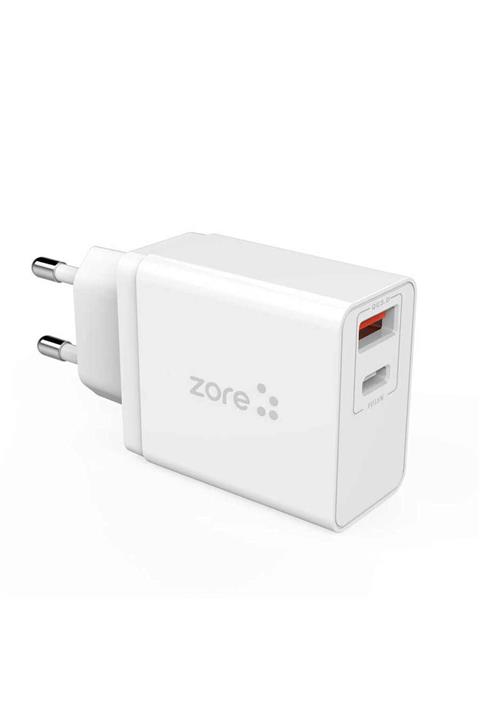 Apple Veluma Zore 3.4a Hızlı Şarj Destekli Pd Çıkışlı Şarj Başlığı
