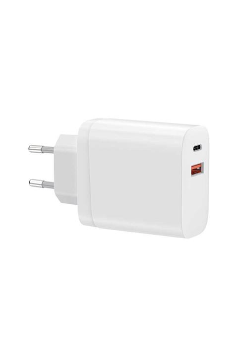 Apple Iphone 11 Wiwu Comet Type-c & Usb-a Pq303e 30w Güç Adaptörü