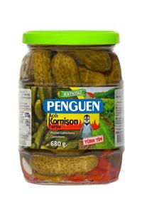 Penguen Acılı Kornişon Turşu 680 gr.