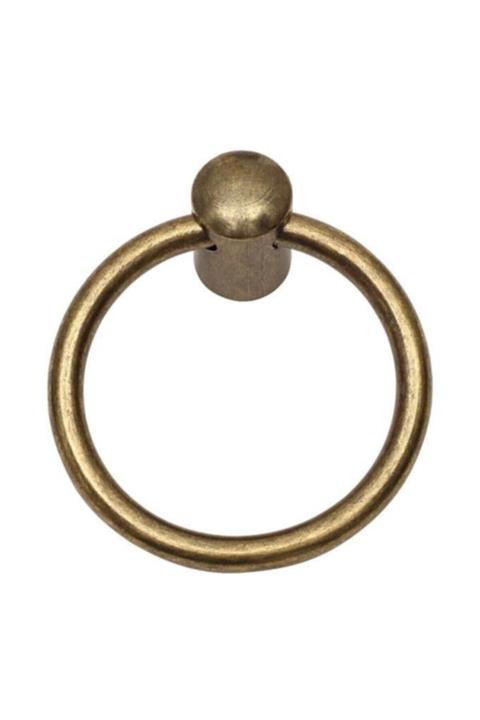 bablife Halka Sarkaç Antik Sarı 6cm Çapında Çekmece Dolap Mobilya Kulpları