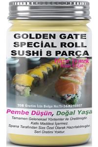 SPANA Golden Gate Special Roll Sushi 8 Parça Ev Yapımı Katkısız 330gr