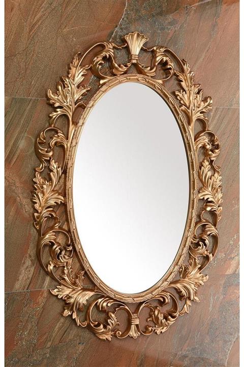 Çelik Ayna Altıntepe Dekoratif Ayna Clk888 Altın