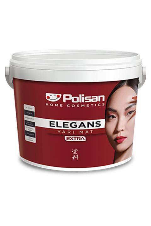 Polisan Elegans Extra Yarı Mat Silikonlu Iç Cephe Boya - 4475-royal Gri Ci-7604