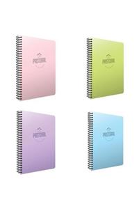 Gıpta Pastoral A4 120 Yaprak Kareli Spiralli Defter