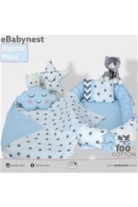 ebabynest Big Star Serisi Mavi Babynest