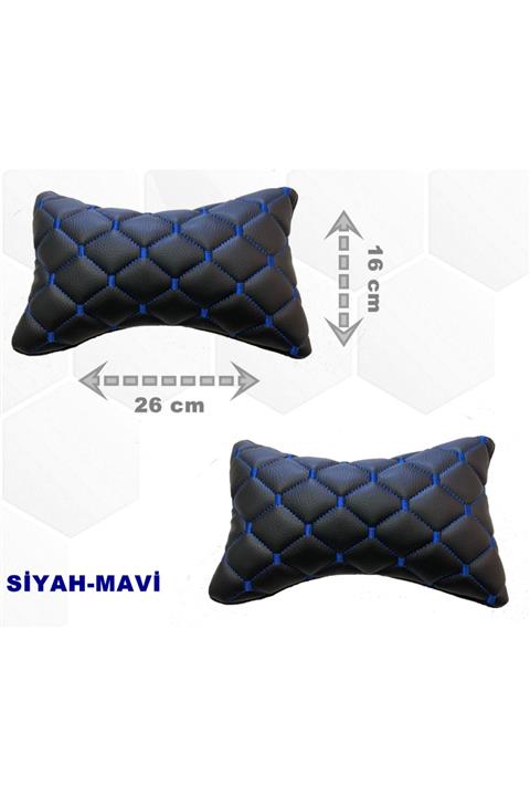 Point C200 W205 2015-2021 Arası Oto Koltuk Boyunluk Suni Deri Ve Jarse 2 Adet