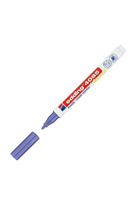 Edding 4085 Likit Tebeşir Kalemi 1-2mm 078 Metalik Mor