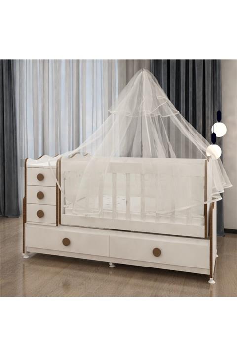 Garaj Home Melina Sümela Uyku Setli Beşik