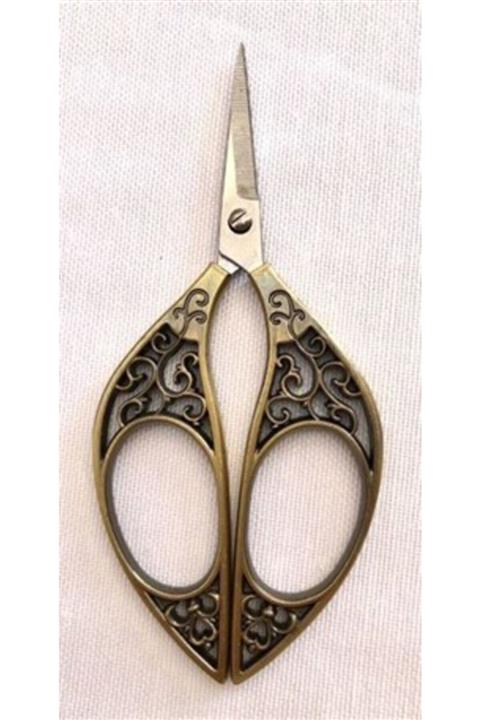 MİYA Vintage Makas No:20 Mat Sarı 11 Cm