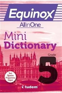 Tudem Yayınları  Ders Kitapları 5.sınıf Equinox All In One Mini Dictionary