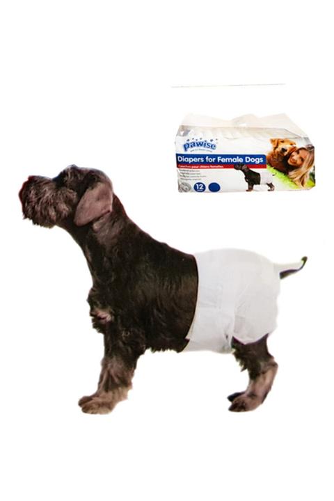 HİLALSHOP Pawise Köpek Alt Bağlama Bezi L Boy 12 Adet