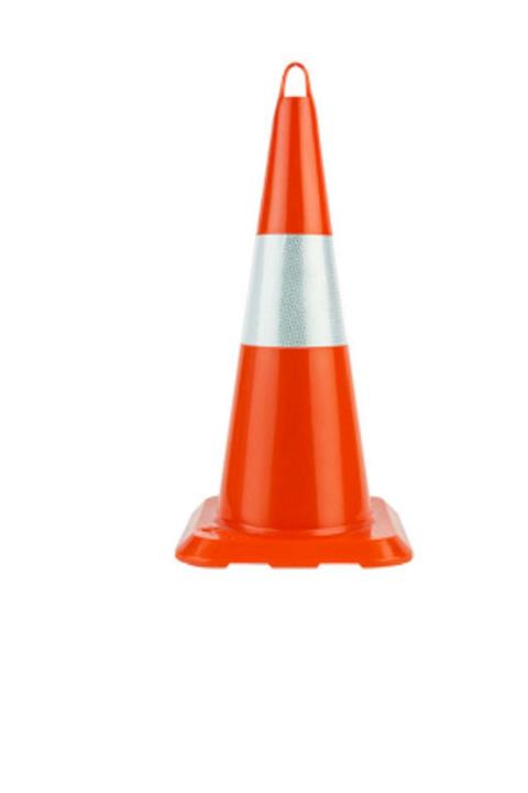 Üstün Trafik Konisi 54 Cm Silikon Plastik Otopark Duba