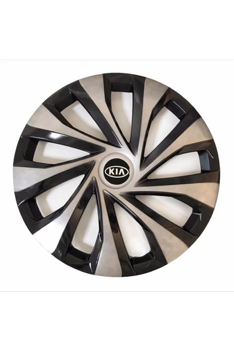 GÖKASAUTO Kıa Sorento Uyumlu 15 Inç Kırılmaz Jant Kapağı + Amblem