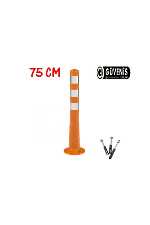 EvimShopping 750x80mm Ecolıght Kırılmaz Delinatör - Turuncu