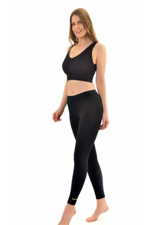 Marketimgel Unisex Siyah Sweet Sauna Pro Terleten Termal Tayt