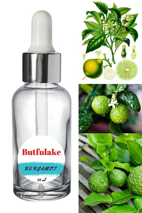 Butfulake Hava Nemlendirici Oda Kokusu Aroma Difüzör Esansı 30 Ml Aromatik Uçucu Yağ Bergamot