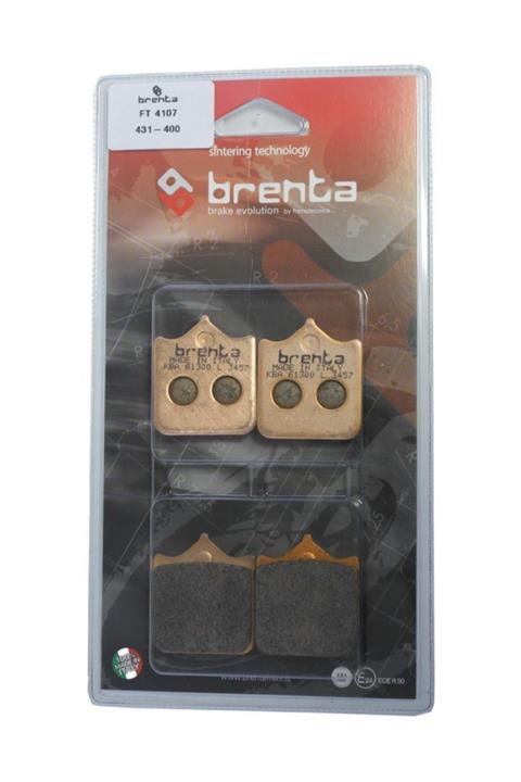 Brenta Derbi Mulhacen 659 Disk Sinter Metal Fren Ön Balata (2006-2010)