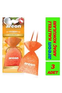 Areon Pearls Coconut ''3 Adet'' (kaliteli Araç Kokusu)