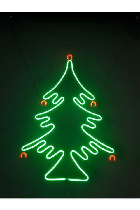 Neon Led , Çam Ağacı, Pleksi Levha
