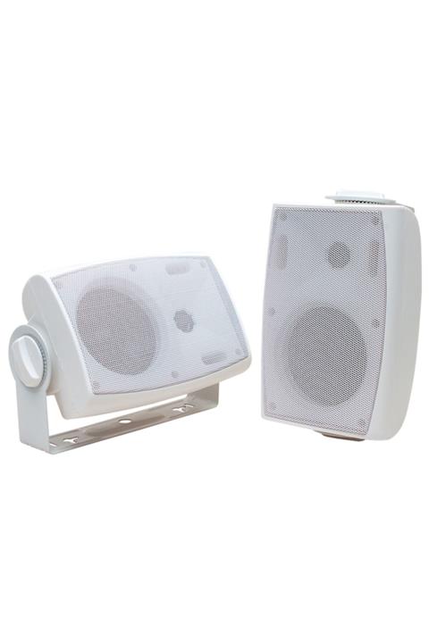 MERTER Magıcvoıce Mv-216 16 Cm 40 W Komutatörsüz Sütun Hoparlör Beyaz 2li Takım Trafolu
