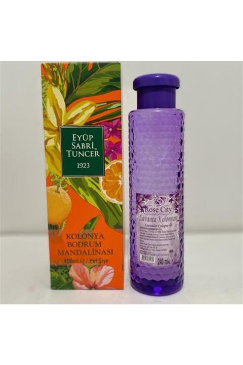 Eyüp Sabri Tuncer Bodrum Mandalinası 400ml + Rose City Lavanta Kolonya 240ml