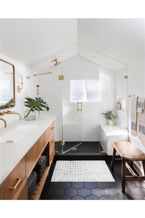 GizHome Giz Home Bambu Banyo Paspası 60x100 Be