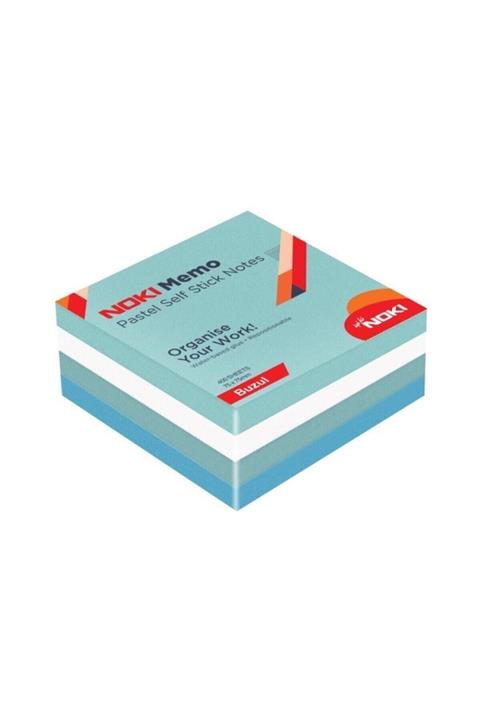 Noki Memo 75x75 Yapışkanlı Pastel Küp Bloknot