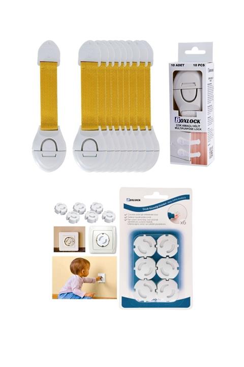 BOXLOCK Çocuk Sarı Güvenlik Emniyet Seti