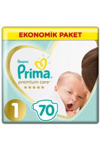 Prima Bebek Bezi Premium Care 1 Beden Yenidoğan Ekonomik Paket 2 5 Kg 70 Adet