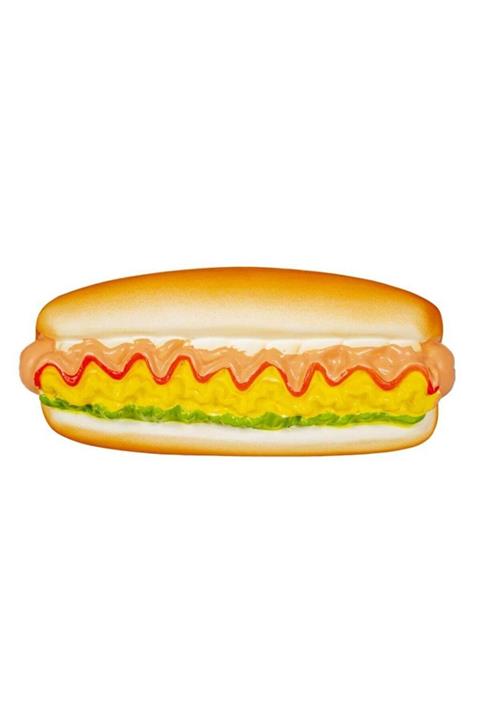 Duvo + Latex Sesli Sosisli Sandviç Köpek Oyuncağı