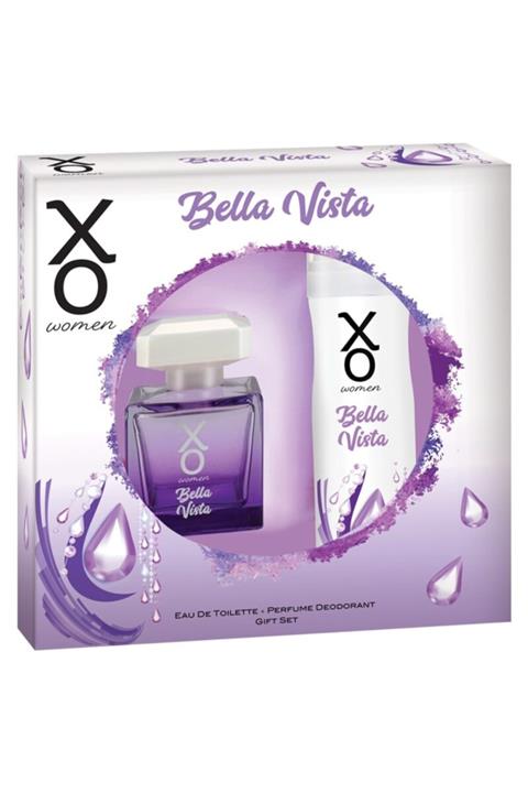 Xo Bella Vista For Women Edt Kadın Parfüm 100 Ml + Deo Sprey 150 Ml