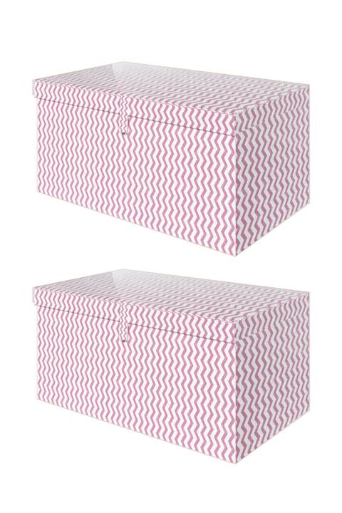 alorez Çok Amaçlı Maksi Kutu Pembe 2 Adet