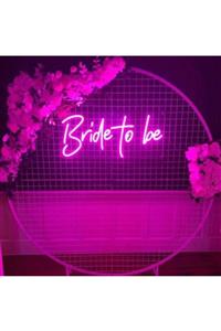 Tabelamis Bride To Be Neon Led