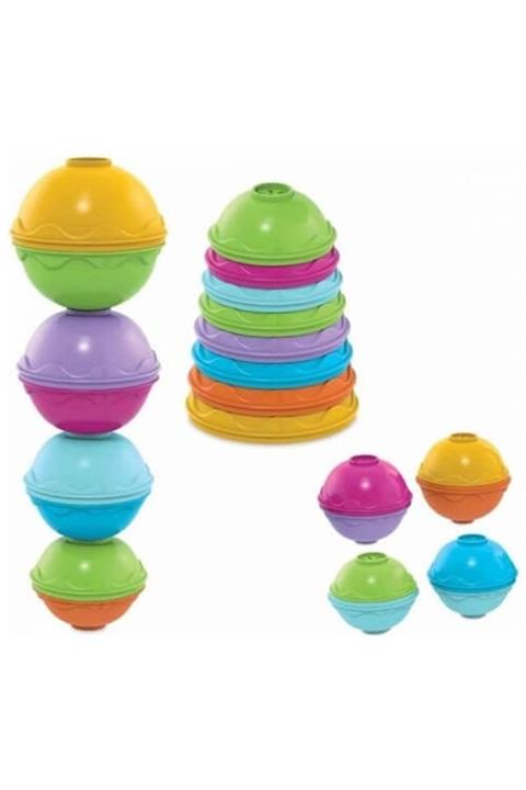 DEDE Renkli Top Mini Kule 03467