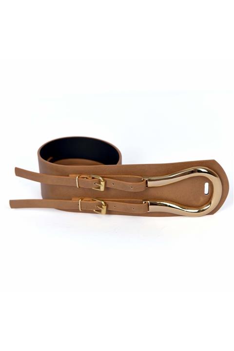 m metaks Kosta Taba Kadın Metaks Aksesuar Skor Moda Kemer Skr183