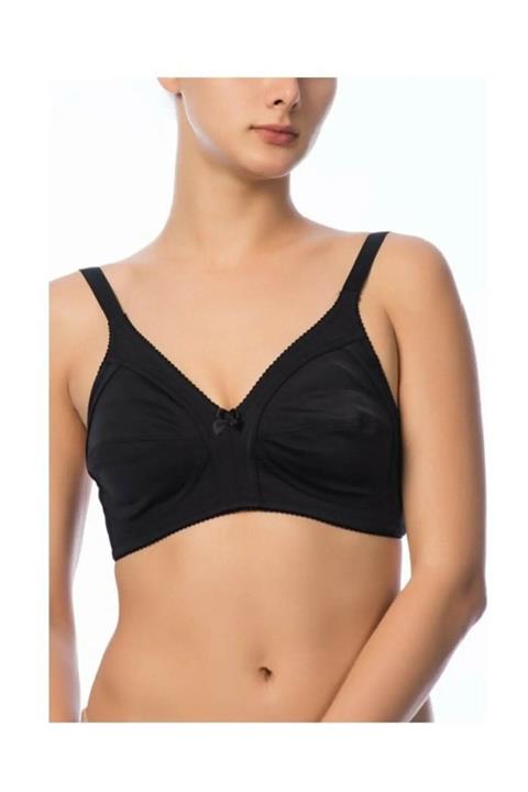 NBB Kadın Siyah Penye Toparlayıcı Sütyen 350