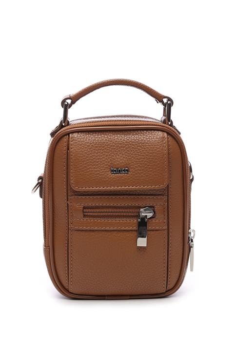 KEMAL TANCA Hakiki Deri Kahverengi Erkek El Çantası Çanta 363 586 ERK CNT